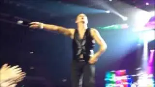 Depeche Mode - Just Can't Get Enough, Dave on the catwalk, Riga, 02.03.2014