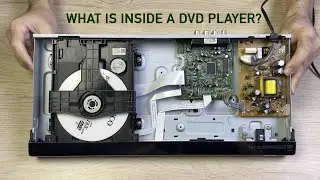 What is inside a DVD player?