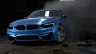 BMW M3 F30 Fan made animation