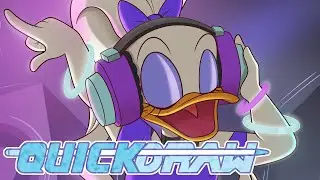 QuickDraw: DJ Daisy Duck