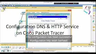 Configuration DNS & HTTP Service on Cisco Packet Tracer