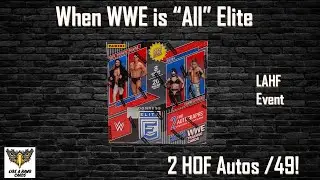 2023 Panini WWE Elite Hobby Box Break - 2 HOF autos /49!  LAFH Event