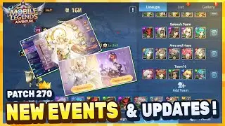New Hero Guide ML: Adventure New Events and Update Patch 270 | Mobile Legends Adventure | MLA