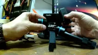 Gimbal Feiyu Tech G4 con GoPro Hero 5 Black