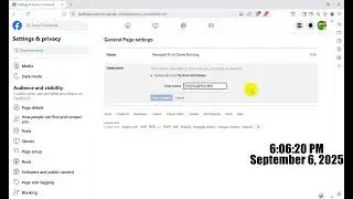 How To Change Custom Page URL on Facebook Page 📌 | Step-by-Step Guide 2025