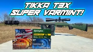 At The Range: Tikka T3X Super Varmint!
