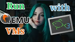 Run QEMU VMs with Fish shell script