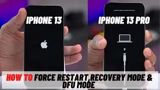 iPhone 13 & 13 Pro: How to Force Restart, Recovery Mode, DFU Mode, etc