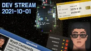 Blue Bottle Games Team show off Stars, Salvage Licences, Spacebook, and more!