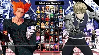 ONE PUNCH MAN NEW GAME MUGEN 2022 (Best Chars)