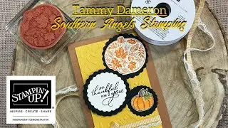 Pretty Pumpkin Bundle Handmade Card - November 27, 2021