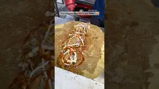 3 in 1 Biggest Egg Roll in just ₹999/-only🥵 #shorts #trending #indianstreetfood #streetfood