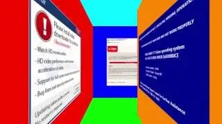 Internet Spam Pop-Up Ads Animation