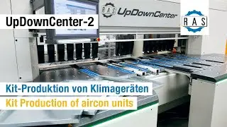 UpDownCenter-2: Kit-Produktion von Klimageräten | UpDownCenter-2: Kit Production of aircon units