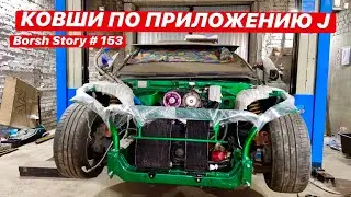 УСТАНОВКА КОВШЕЙ ПО ПРИЛОЖЕНИЮ J