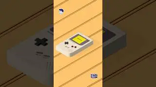 Gameboy Classic #GameboyClassic #RetroGames #Animation #AfterEffects #Isometric #Reels