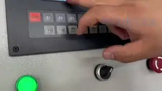 PVC window 6 tools CNC corner cleaning machine program setting 1