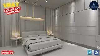 Becoming a Pro Interior Designer with 3ds Max: Creating Photorealistic Bedrooms |Part 3 #hindi