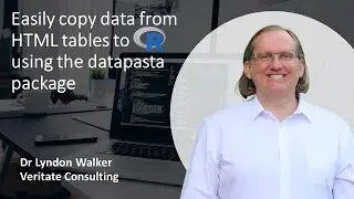 How to copy website table data to R with the datapasta package