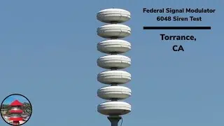 (Major Malfunction) Federal Signal Modulator 6048 Siren Test, Torrance Refining Company