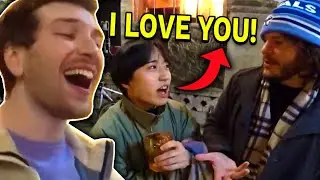 Drunk Japanese Guy Loves Everyone