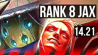 JAX vs VLADIMIR (TOP) | Rank 8 Jax | EUNE Grandmaster | 14.21