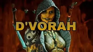 D'VORAH все приёмы MK11 ultimate