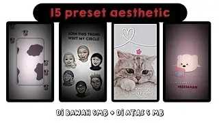 15 PRESET AM AESTHETIC BUCIN