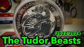 New Royal Mint Coins - The Tudor Dragon GOLD And SILVER Coins