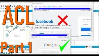 Access Control List (ACL) Part 1: Configure IP Address | Beginners