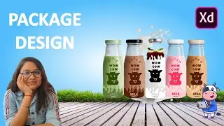 Professional Packaging Design and Logo Design Tutorial | ADOBE XD 2020