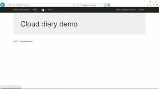 Cloud Diary Tutorial 09 - Retrieve data with LINQ to Entities and Entity Framework