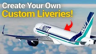 How to Make MSFS Liveries in Blender - Without Photoshop!