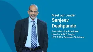 #AskAnNTTDATALeader -Mr.Sanjeev Deshpande