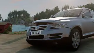 Купил старый Туарег из Германии! Что с ним не так?! (Реальная Жизнь в BeamNG)