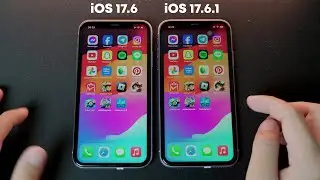 iOS 17.6.1 Vs iOS 17.6 on iPhone 11 Speed Comparison
