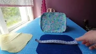 Этапы пошива сундучка #patchwork #handmade