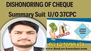 Summary Suit CPC order 37 rule 1 to 7