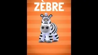 Talking ABC French Zoo animals Song Speed version|Boopanpankids
