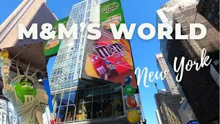 M&M's World Store Times Square New York [4K]