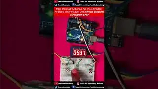 TM1637 Clock Arduino UNO 