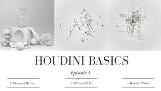 [FULL FREE TUTORIAL] Houdini Basics Episode I