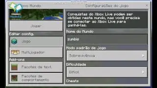 Como virar um zumbi no mcpe sem mods mais com addon