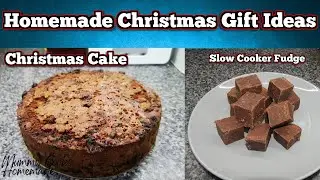 Homemade Christmas Gift Ideas|Christmas cake | slow cooker fudge