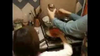 Cooking.