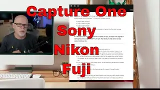 Capture One Sony, Nikon, Fuji no longer available as stand alone apps