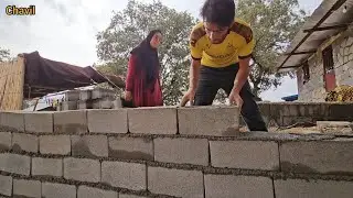 Nomadic happiness: A rainy morning with Chavil nomads. Fatima's skill in making bread
