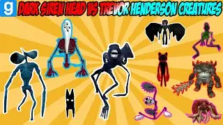 DARK SIREN HEAD VS TREVOR HENDERSON CREATURES - Garry's Mod Sandbox
