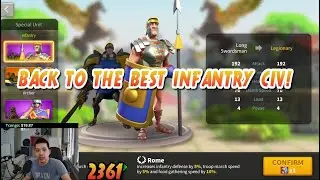 Back To The Best Infantry Civilization!!