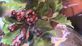 МК "Морозный салатник". Шаг 1.
